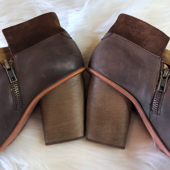 J Shoes Sienna Wrap Dark Brown Ankle Boots 40 - Picture 8 of 15